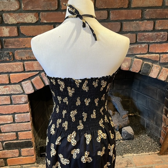 Walt Disney World Resort Leopard Mickey design halter dress size medium - Picture 4 of 8
